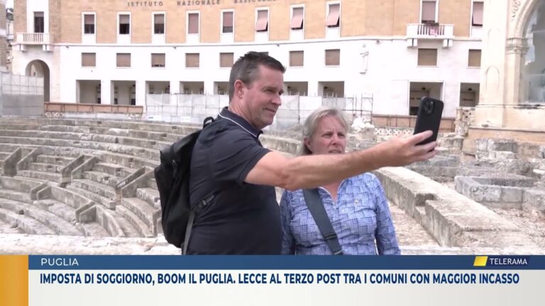 Imposta di soggiorno, boom il Puglia. Lecce al terzo post tra i Comuni con maggior incasso