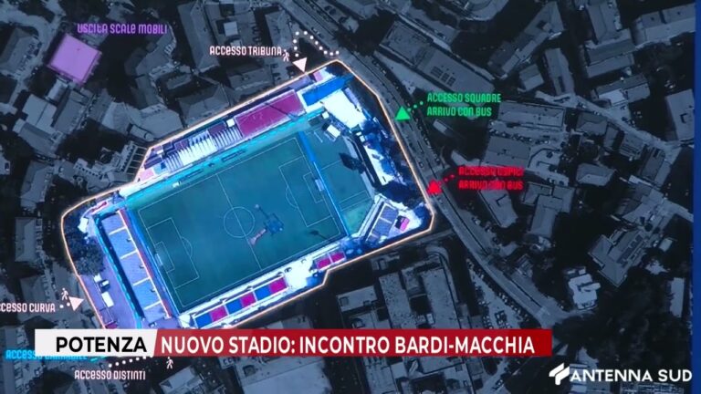 6 AGOSTO 2025 – POTENZA, INCONTRO PER IL NUOVO STADIO