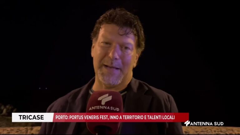 05 AGOSTO 2025 – TRICASE (LE) – PORTO: PORTUS VENERIS FEST, INNO A TERRITORIO E TALENTI LOCALI