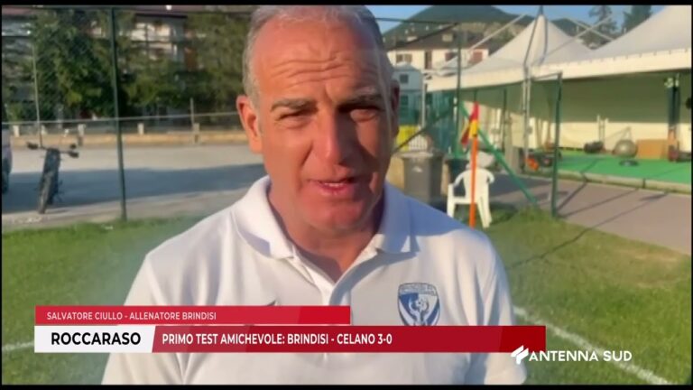 06 AGOSTO 2025   ROCCARASO   PRIMO TEST AMICHEVOLE; BRINDISI   CELANO 3 0
