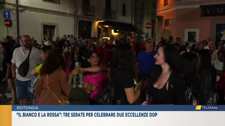 “Il Bianco e la Rossa”: tre serate per celebrare due eccellenze DOP