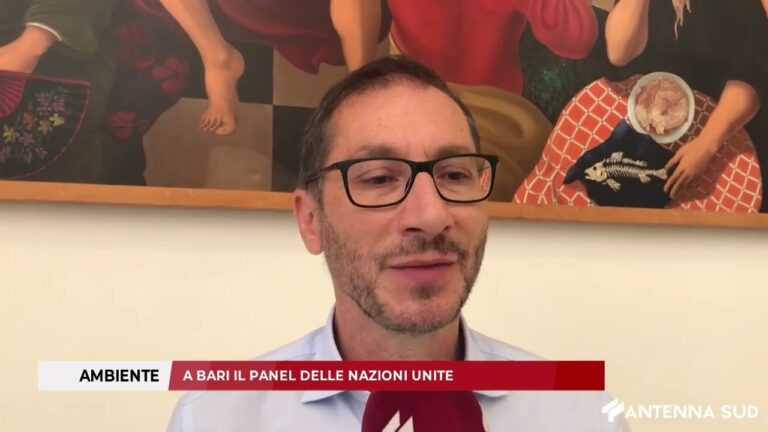 30 AGOSTO 2025 – AMBIENTE: A BARI IL PANEL DELLE NAZIONI UNITE