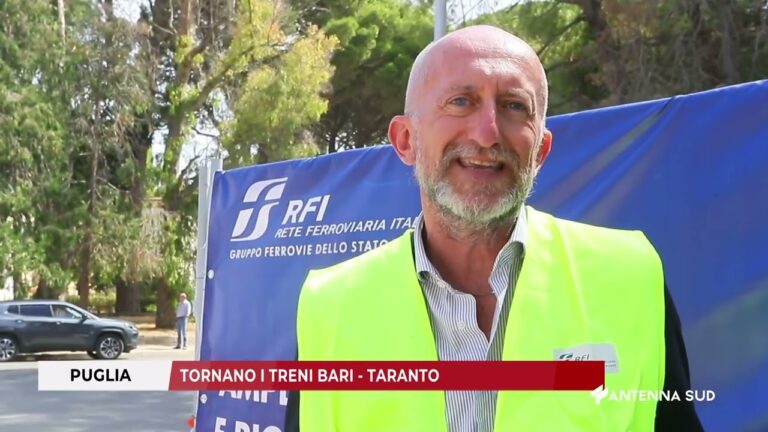 01 SETTEMBRE 2025   PUGLIA   TORNANO I TRENI BARI   TARANTO