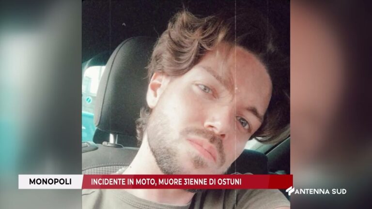 01 SETTEMBRE 2025   MONOPOLI BA   INCIDENTE IN MOTO, MUORE 31ENNE DI OSTUNI