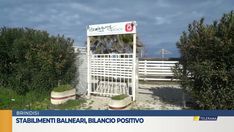 Stabilimenti balneari, bilancio positivo