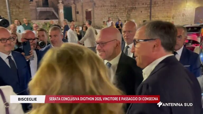 14 SETTEMBRE 2025   BISCEGLIE   SERATA CONCLUSIVA DIGITHON 2025, VINCITORE E PASSAGGIO DI CONSEGNA