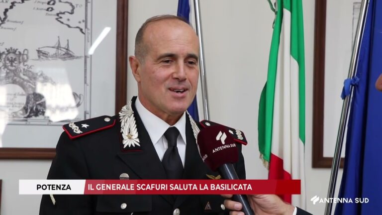 14 SETTEMBRE 2025 – SPECIALE: IL GENERALE SCAFURI SALUTA LA BASILICATA