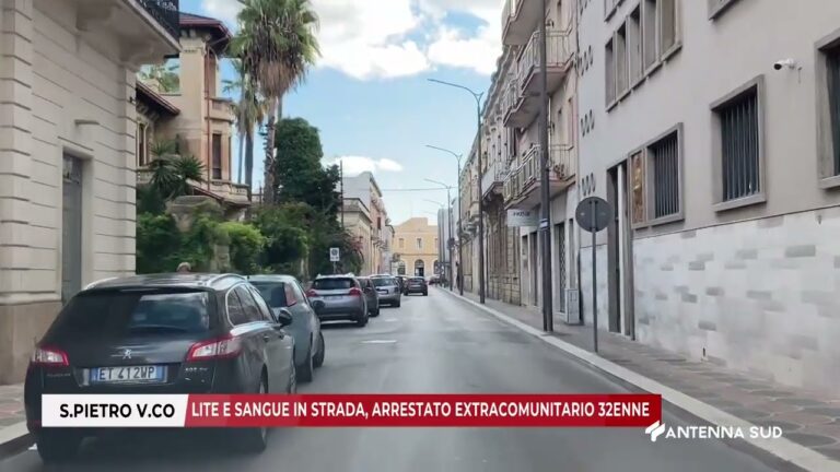 15 SETTEMBRE 2025   SAN PIETRO V CO BR   LITE E SANGUE IN STRADA, ARRESTATO EXTRACOMUNITARIO 32ENNE