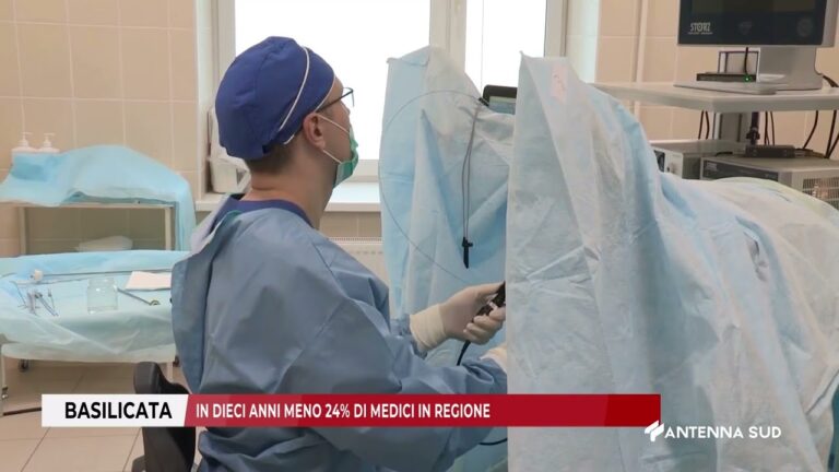 07 OTTOBRE 2025   BASILICATA    IN DIECI ANNI MENO 24% DI MEDICI IN REGIONE