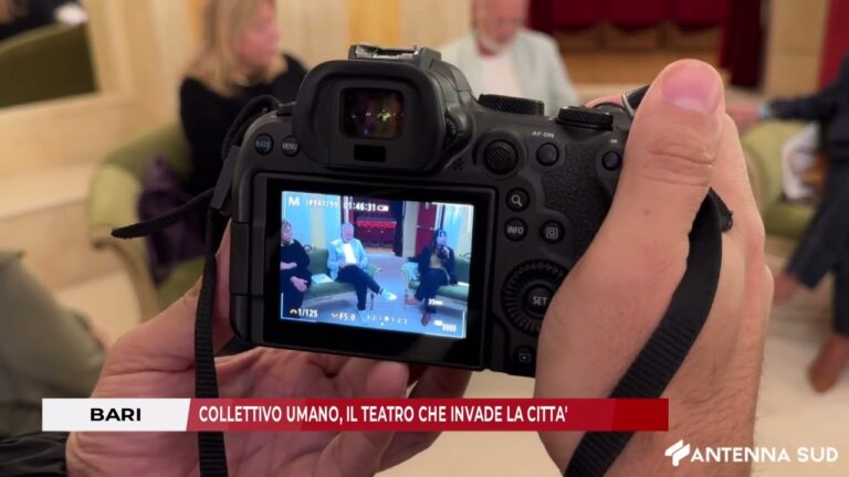 7 OTTOBRE 2025 – BARI: COLLETTIVO UMANO, IL TEATRO CHE INVADE LA CITTA’