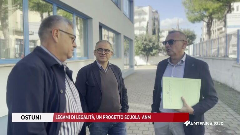 30 OTTOBRE 2025   OSTUNI BR   LEGAMI DI LEGALITÀ, UN PROGETTO SCUOLA  ANM
