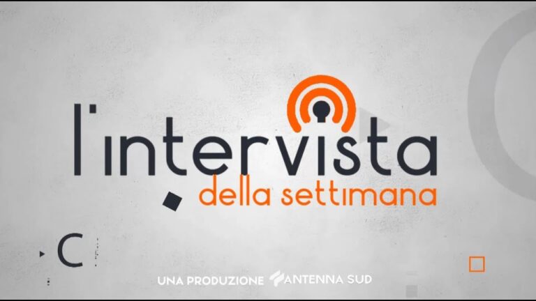 INTERVISTA DELLA SETTIMANA DEL 05 NOVEMBRE 2025