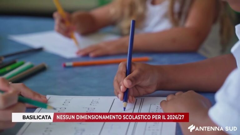 5 NOVEMBRE 2025 – BASILICATA: NESSUN DIMENSIONAMENTO SCOLASTICO PER IL 2026-27