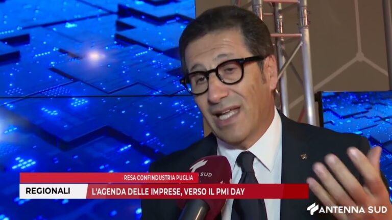 8 NOVEMBRE 2025 – REGIONALI: L’AGENDA DELLE IMPRESE, VERSO IL PMI DAY