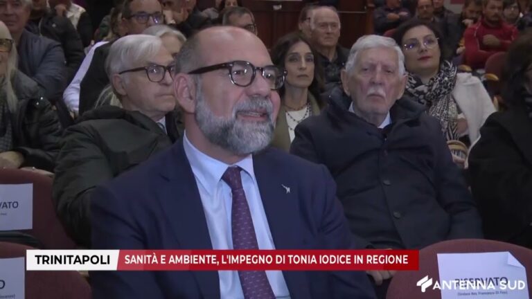 8 NOVEMBRE 2025 – TRINITAPOLI: SANITÀ E AMBIENTE, L’IMPEGNO DI TONIA IODICE IN REGIONE