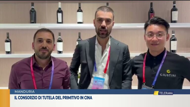 Il Consorzio di tutela del Primitivo in Cina