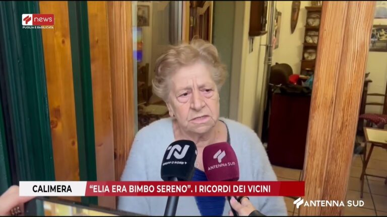 IN DIRETTA TG INTERREGIONALE DI ANTENNA SUD TRAGEDIA A CALIMERA, IN DIRETTA I COMMENTI DELLA CITTADI