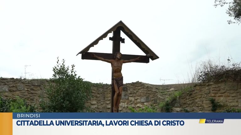 Cittadella universitaria  lavori Chiesa di Cristo