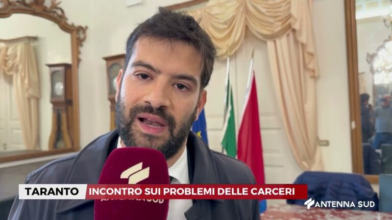 22 NOVEMBRE 2025   TARANTO   INCONTRO SUI PROBLEMI DELLE CARCERI