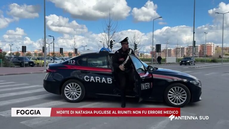 22 NOVEMBRE 2025   FOGGIA   MORTE DI NATASHA PUGLIESE AL RIUNITI; NON FU ERRORE MEDICO