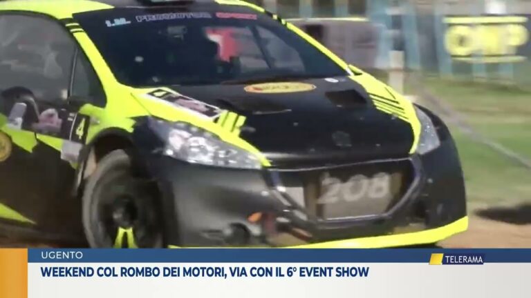 weekend col rombo dei motori, via con il 6° event show