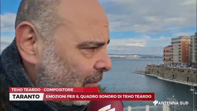 29 NOVEMBRE 2025   TARANTO   EMOZIONI PER IL QUADRO SONORO DI TEHO TEARDO