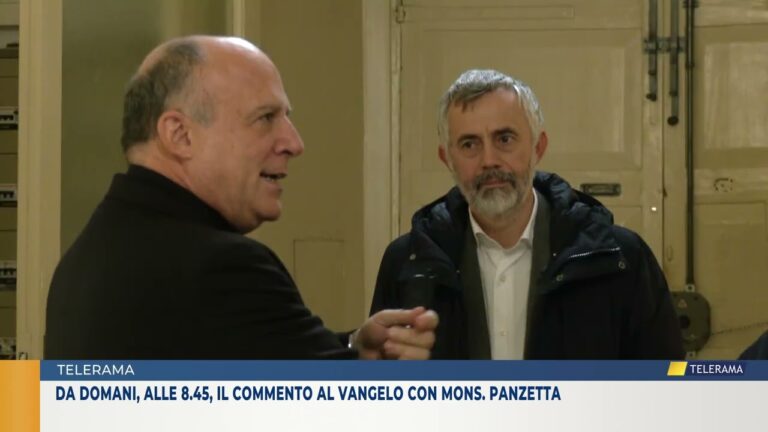 Da domani, alle 8.45, il Commento al Vangelo con mons. Panzetta