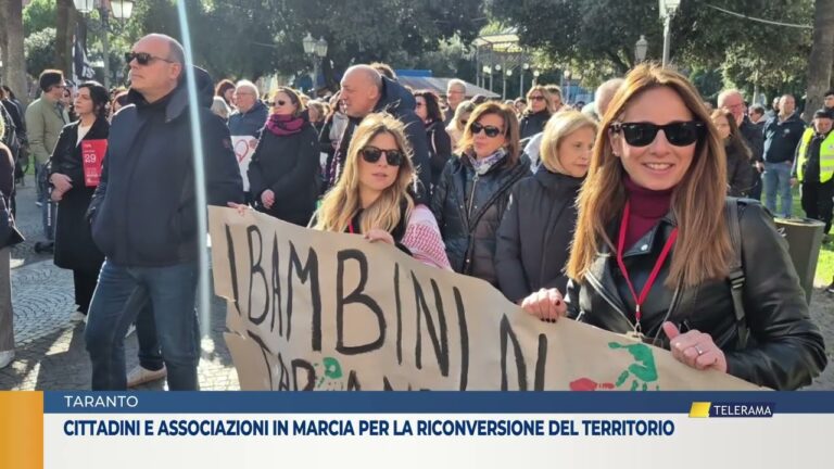 CITTADINI E ASSOCIAZIONI IN MARCIA PER LA RICONVERSIONE DEL TERRITORIO