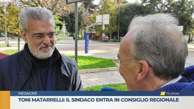 Toni Matarrelli: Il sindaco entra in consiglio regionale
