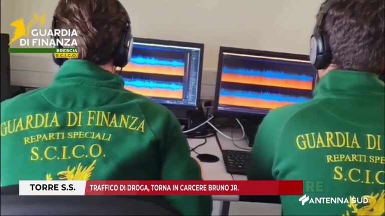 30 NOVEMBRE 2025   TORRE SANTA SUSANNA   TRAFFICO DI DROGA, TORNA IN CARCERE BRUNO JR