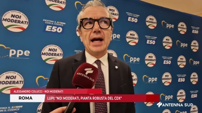 30 NOVEMBRE 2025   ROMA   LUPI   NOI MODERATI, PIANTA ROBUSTA DEL CDX