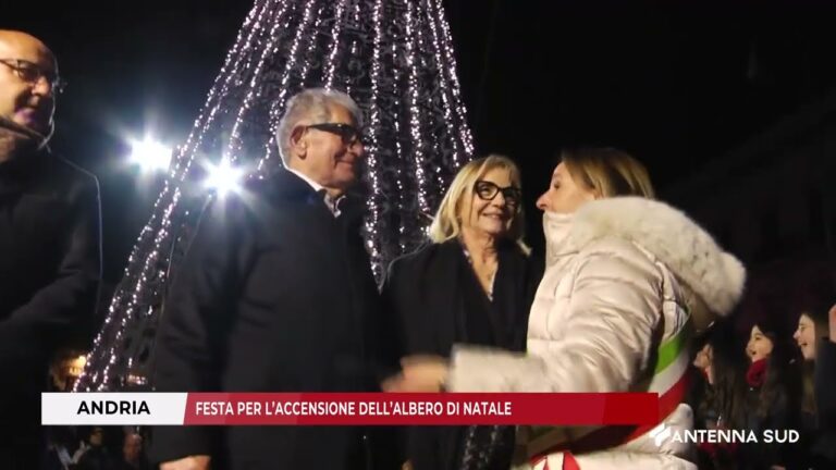 30 NOVEMBRE 2025   ANDRIA   FESTA PER L’ACCENSIONE DELL’ALBERO DI NATALE