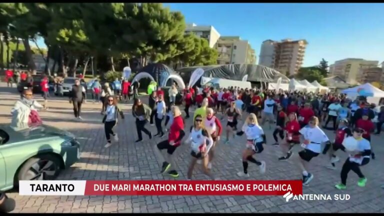 30 NOVEMBRE 2025 – TARANTO – DUE MARI MARATHON TRA ENTUSIASMO E POLEMICA