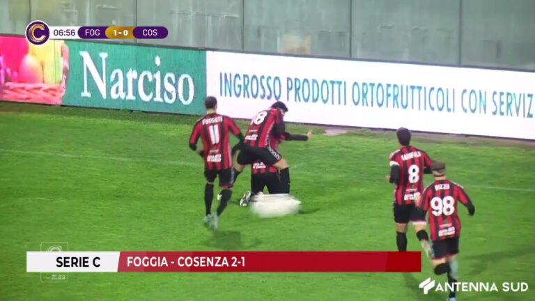 30 NOVEMBRE 2025 – SERIE C: FOGGIA – COSENZA 2-1