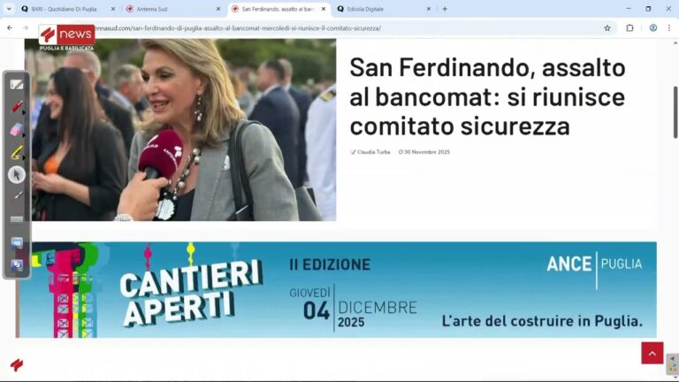 TG INTERREGIONALE ORE 07 00 DEL 01 DICEMBRE 2025