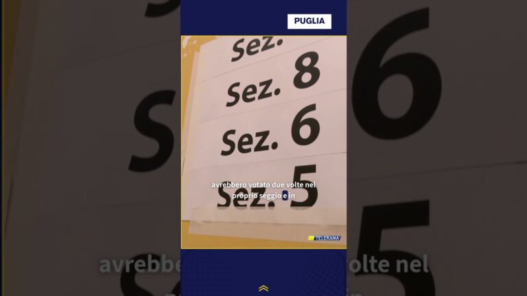 Regionali, la segnalazione: “C’è chi ha votato due volte”