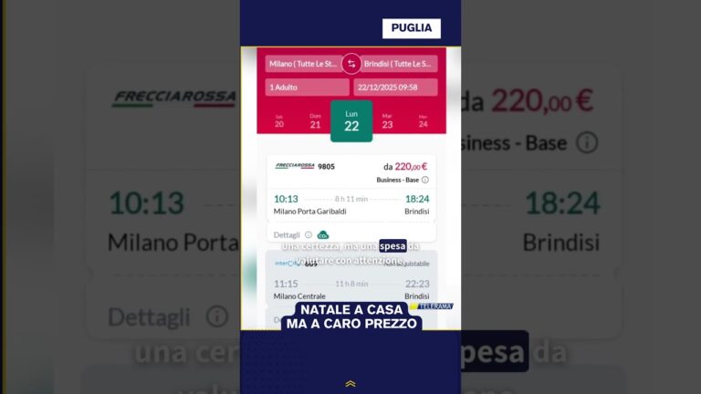 Natale a casa, ma a caro prezzo