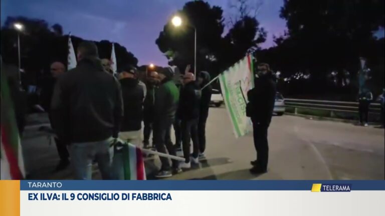 EX ILVA IL 9 CONSIGLIO DI FABBRICA