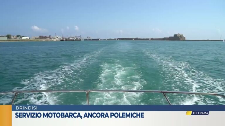 Servizio motobarca, ancora polemiche