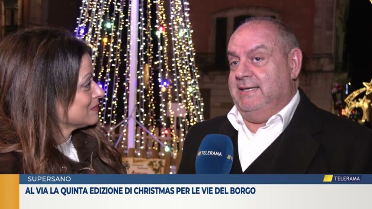 Al via la quinta edizione di Christmas per le vie del borgo
