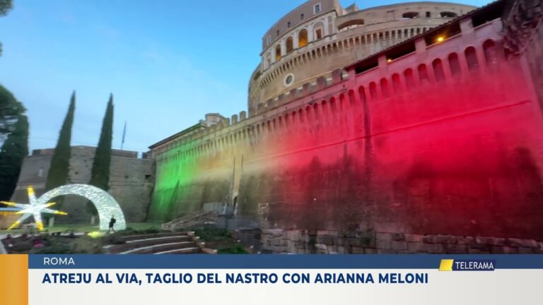 Atreju al via, taglio del nastro con Arianna Meloni