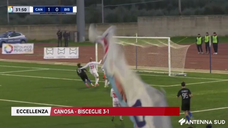 07 DICEMBRE 2025 –  ECCELLENZA CANOSA   BISCEGLIE 3 1