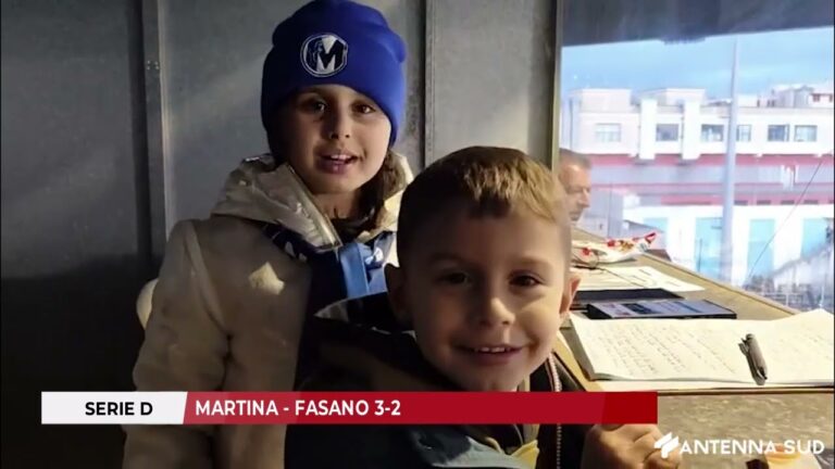 7 DICEMBRE 2025 – SERIE D. MARTINA – FASANO 3-2