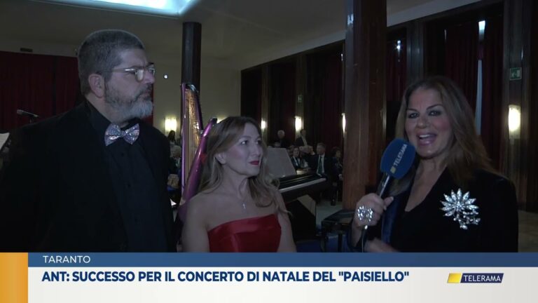 ANT: successo per il Concerto di Natale del Paisiello
