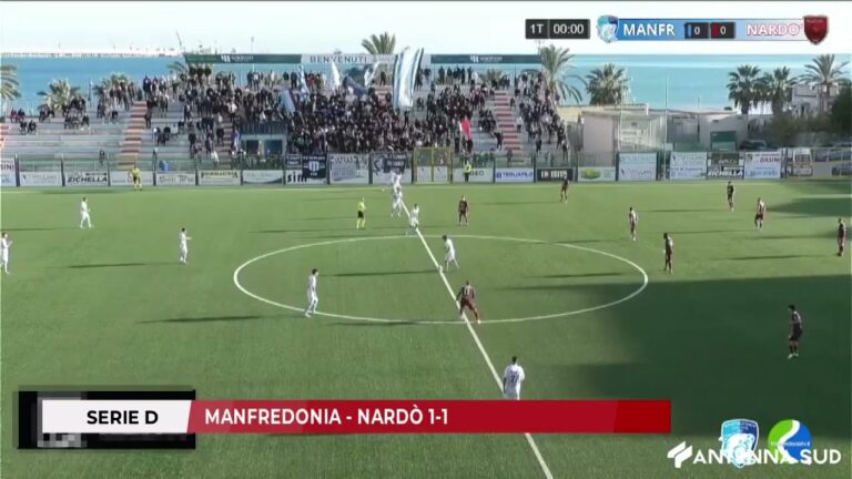 7 DICEMBRE 2025 – SERIE D: MANFREDONIA – NARDÒ 1-1