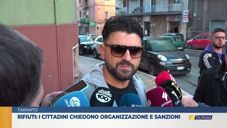 TARANTORIFIUTI: I CITTADINI CHIEDONO ORGANIZZAZIONE E SANZIONI