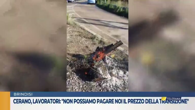Cerano, lavoratori: “Non possiamo pagare  noi il prezzo per la transizione”