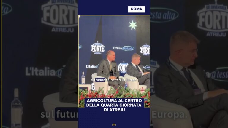 Agricoltura al centro della quarta giornata di Atreju