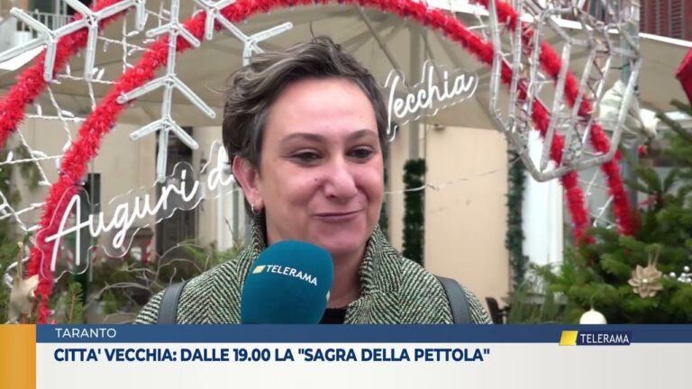 CITTA’ VECCHIA DALLE 19.00 LA SAGRA DELLA PETTOLA