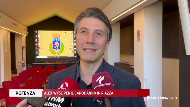 09 DICEMBRE 2025   POTENZA   ALEX WYSE PER IL CAPODANNO IN PIAZZA